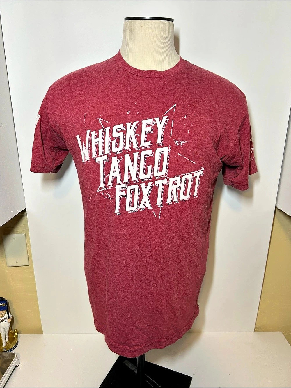 Grunt Style Whiskey Tango Foxtrot T-Shirt Graphic Tee Large